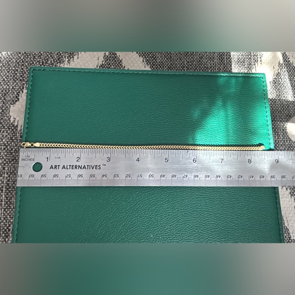 10k Gold Wheat Chain Bracelet Anklet ✨FIRM✨ - Picture 4 of 17